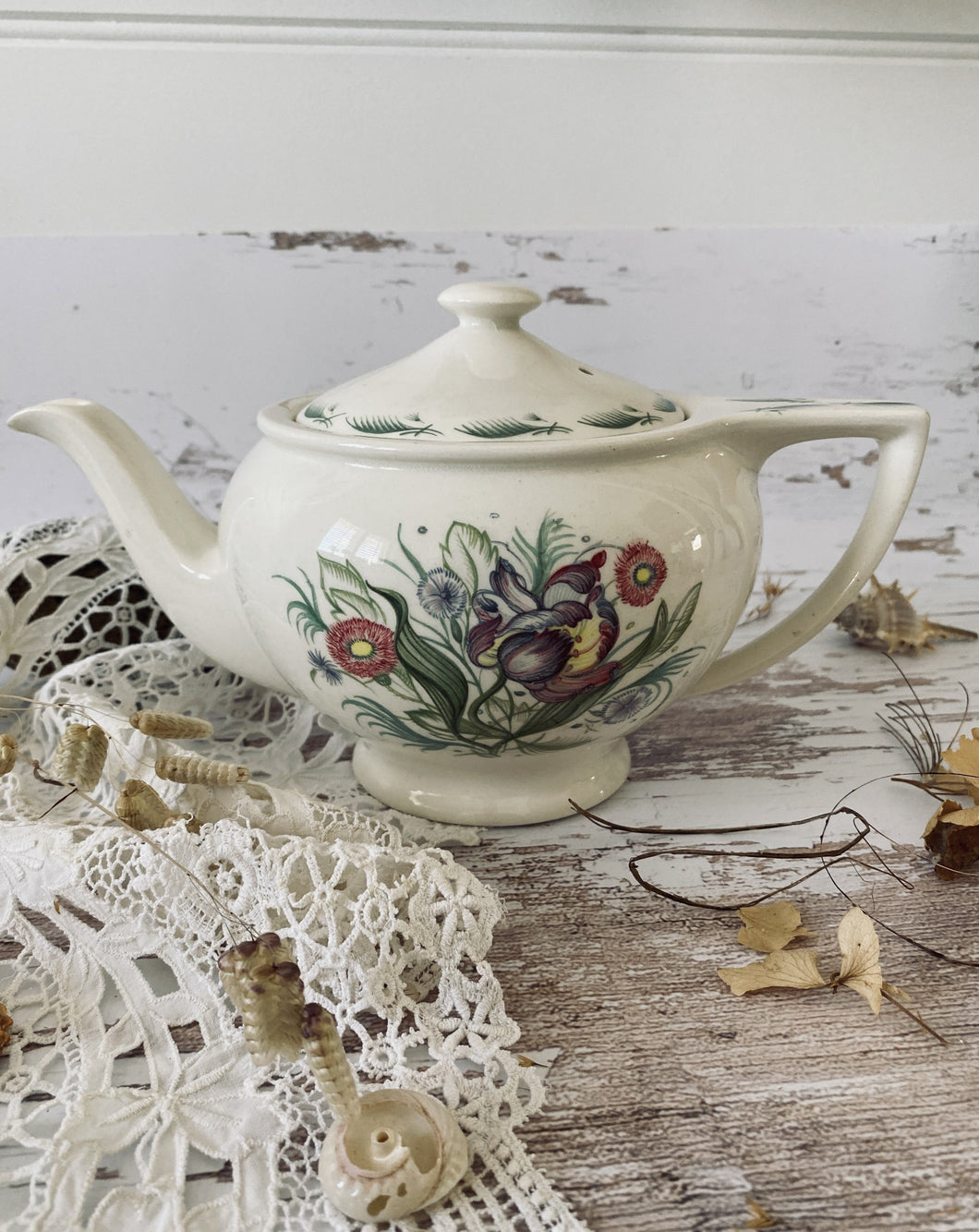 Vintage Susie Cooper Parrot Design Teapot